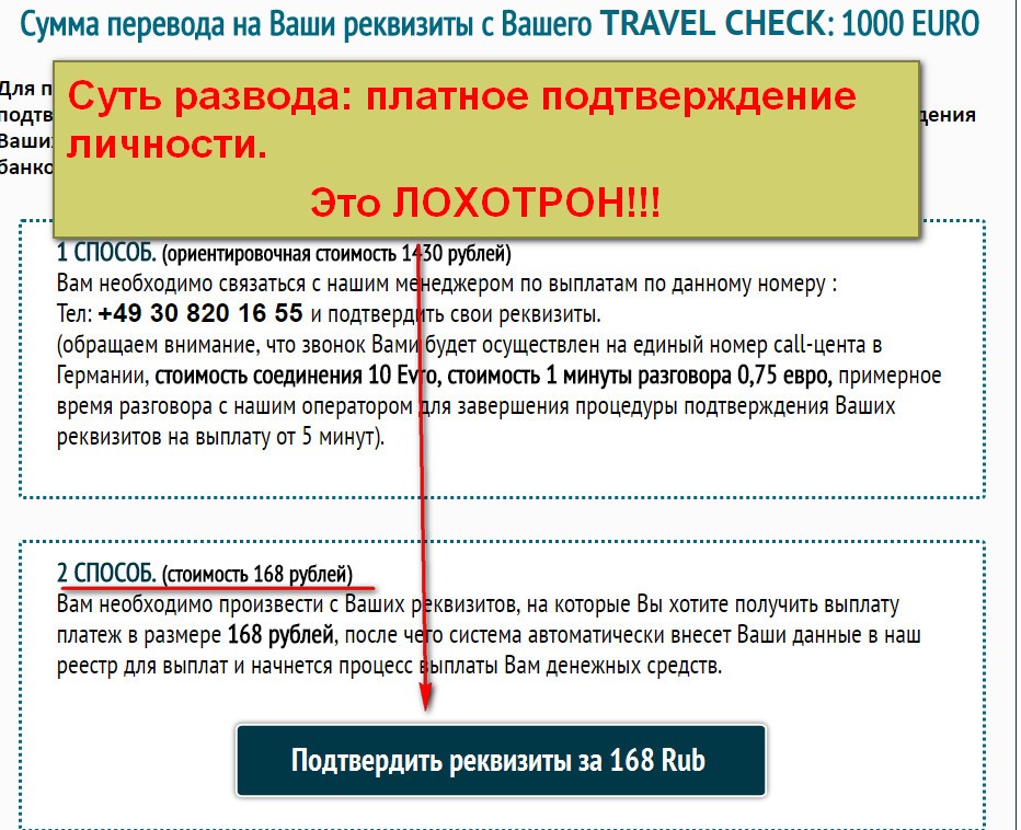 Travel Check System, Travel Check