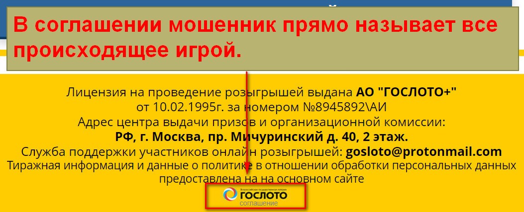 СуперЛото, первая национальная лотерея, ГосЛото, всероссийская официальная лотерея